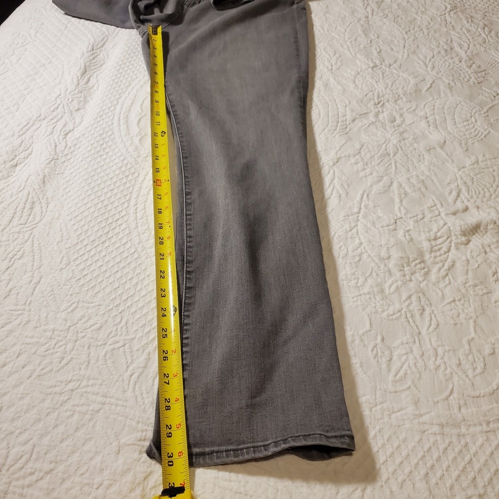 Lauren Ralph Lauren Women's 16 Jeans Classic Boot Cut Stretch Gray Casual - Picture 8 of 10